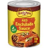 Old El Paso Mild Red Enchilada Sauce, Meal Prep, 19 oz