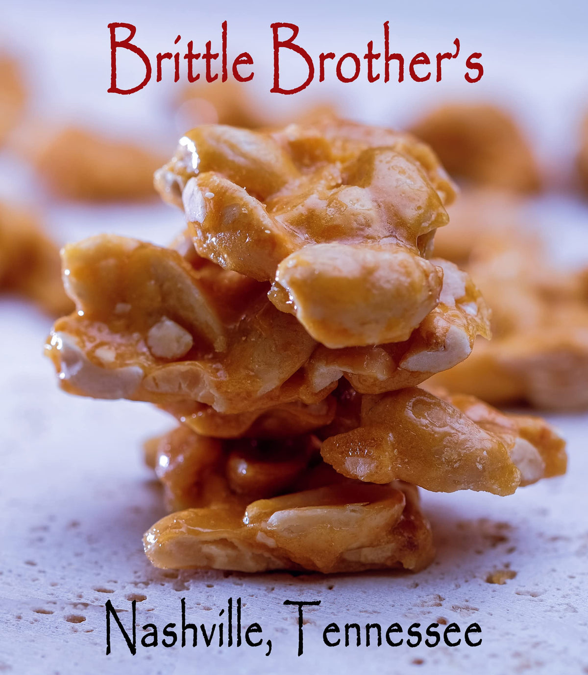 Brittle Brothers Pecan Brittle - 8 oz Gift Box - Gourmet Candy