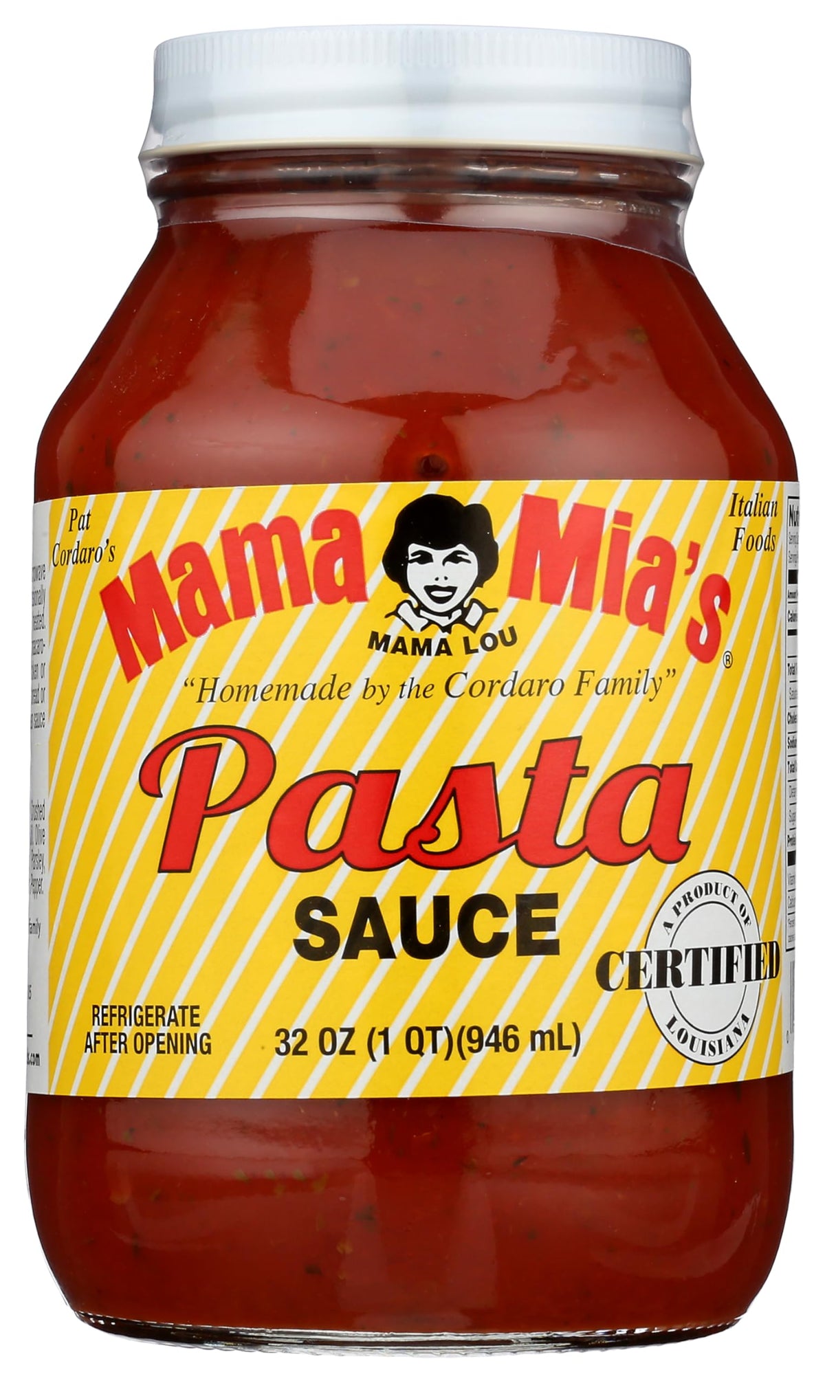 MAMA MIAS PASTA SAUCE 32OZ
