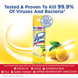 LYSOL Disinfectant Spray, Lemon Breeze 19 oz (Pack of 4)