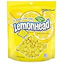 Lemonhead Hard Lemon Candy, Refreshingly Citrus, Resealable Bag, 12 oz