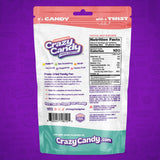Freeze Dried Tropical Gummy Bears, Crazy Candy Maui Munchers - Pineapple Mango Dragon Fruit Flavors, Crunchy Fruit Candy, Resealable Package