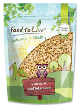 Food to Live - Pine Nuts, 5 Pounds Whole Raw Pignolias, Unsalted, Vegan, Kosher, Bulk. Rich in Vitamin E, Protein. Healthy Snack. Great for Pesto