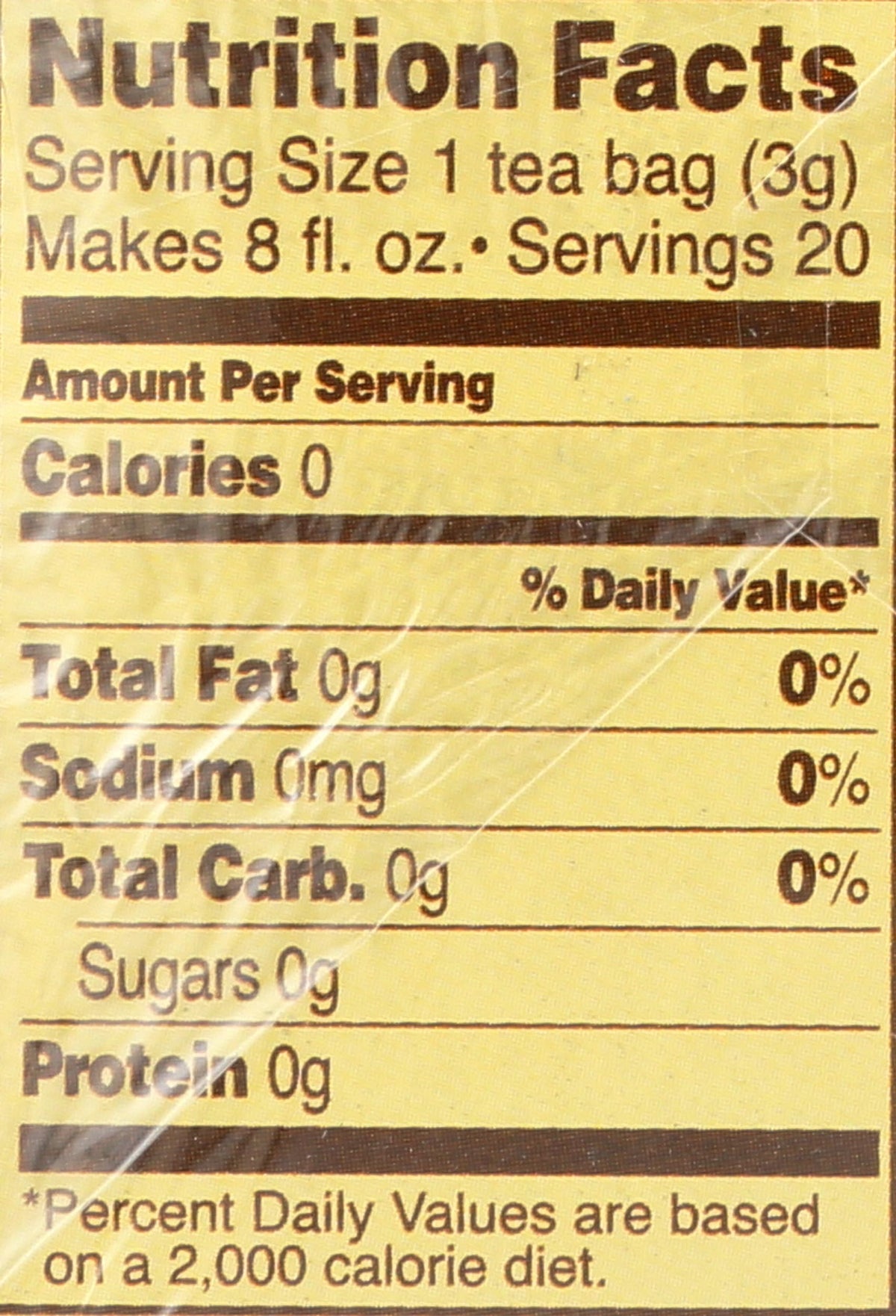 Celestial Seasonings Mandarin Orange Spice Herbal Tea, 20 Count