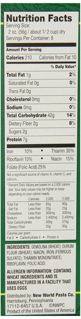 Creamette Elbow Macaroni Pasta, 16 oz Box