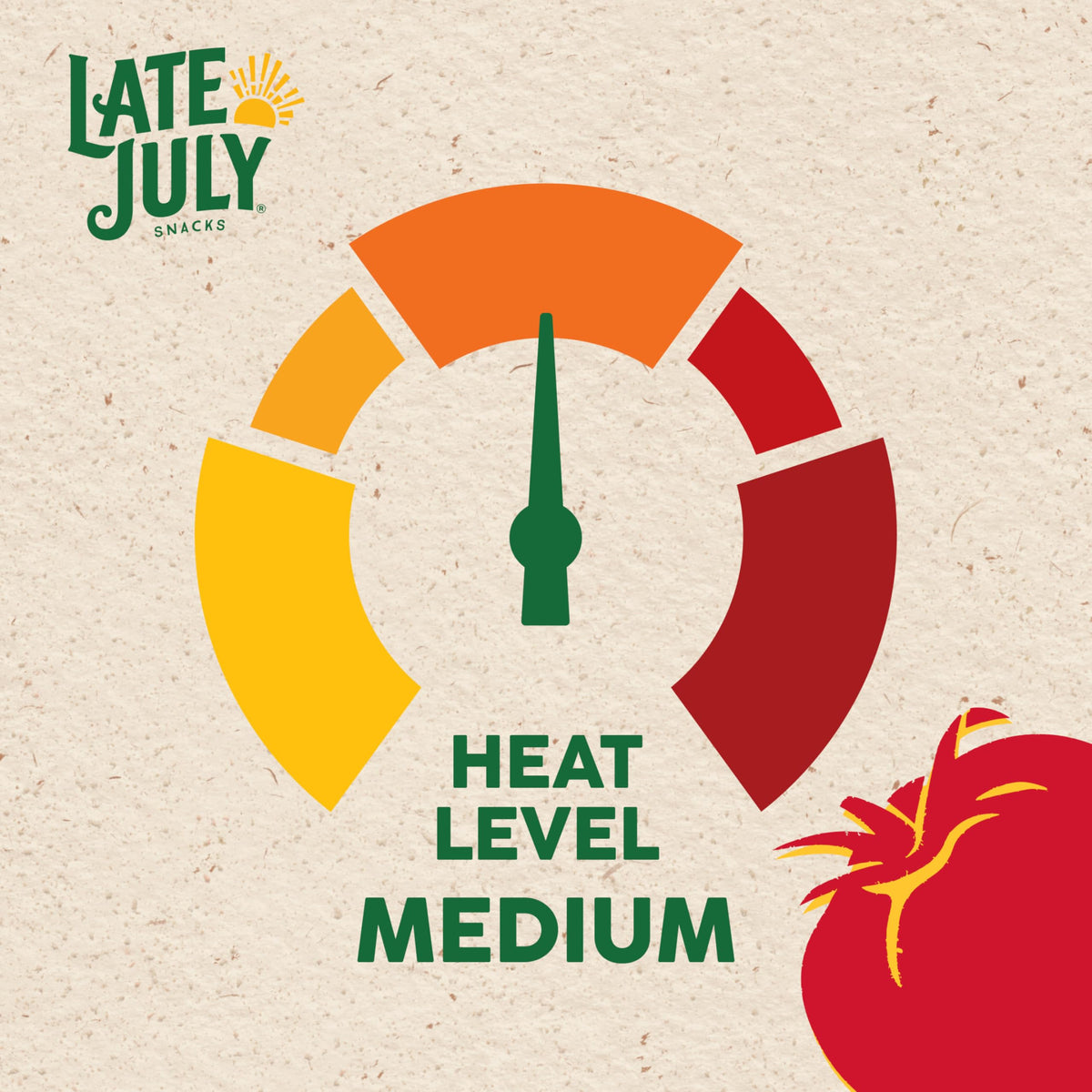 Late July Snacks Medium Salsa, 15.5 oz Jar
