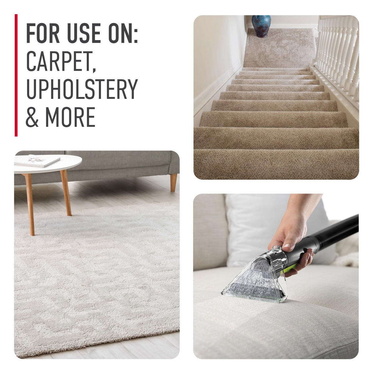 Hoover Renewal Carpet Cleaner Solution, 64 oz., Fresh Meadows Scent, Everyday Carpet Shampoo Solution, Removes Dirt and Grime from Carpet