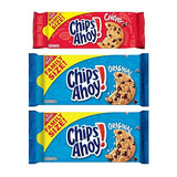 CHIPS AHOY! Original Chocolate Chip Cookies & Chewy Cookies Variety Pack, Family Size, 3 Packs