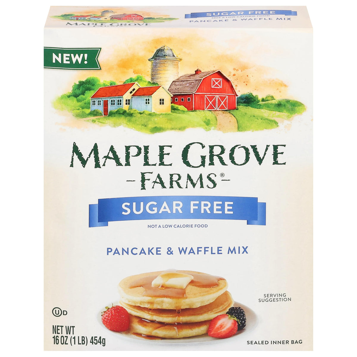 Maple Grove Farms Sugar-Free Pancake & Waffle Mix, 16 Ounce