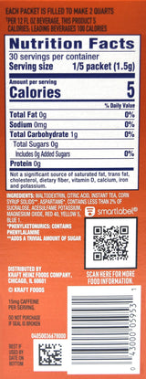 Crystal Light Sweet Tea Drink Mix, 12-Quart 1.56-Ounce Canister (Pack Of 18)
