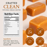 Béquet Caramel - Classic - Caramel Candy Individually Wrapped - Gourmet Caramel Candy - Made in Montana - Kosher (Star D) and Gluten Free - 16oz Gift