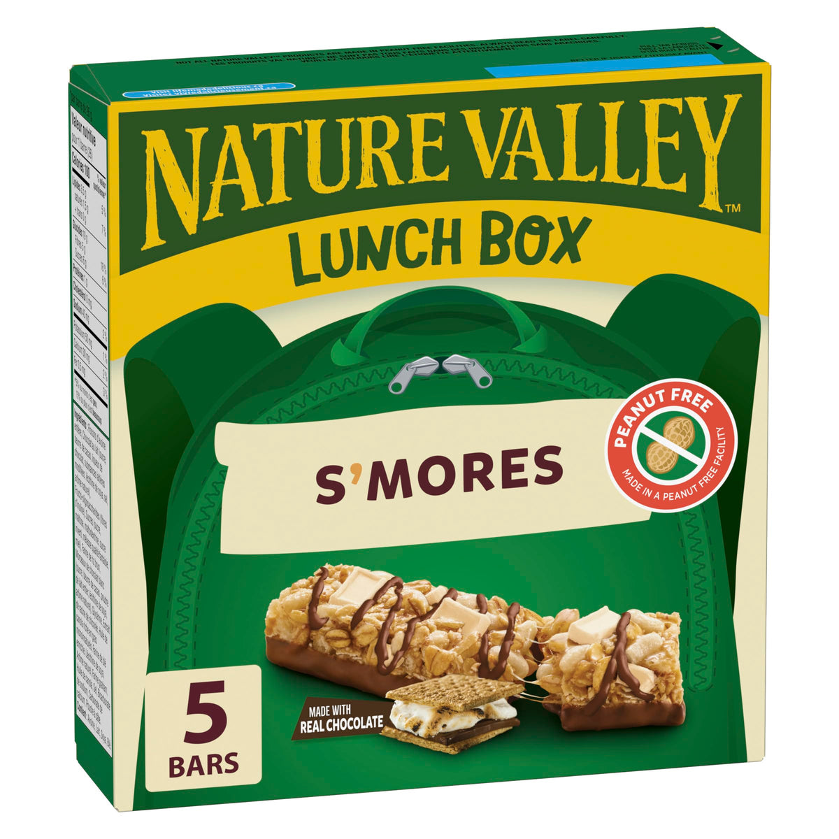 NATURE VALLEY, Lunchbox S'mores Granola Bars, 130g/4.6oz, (Imported from Canada)