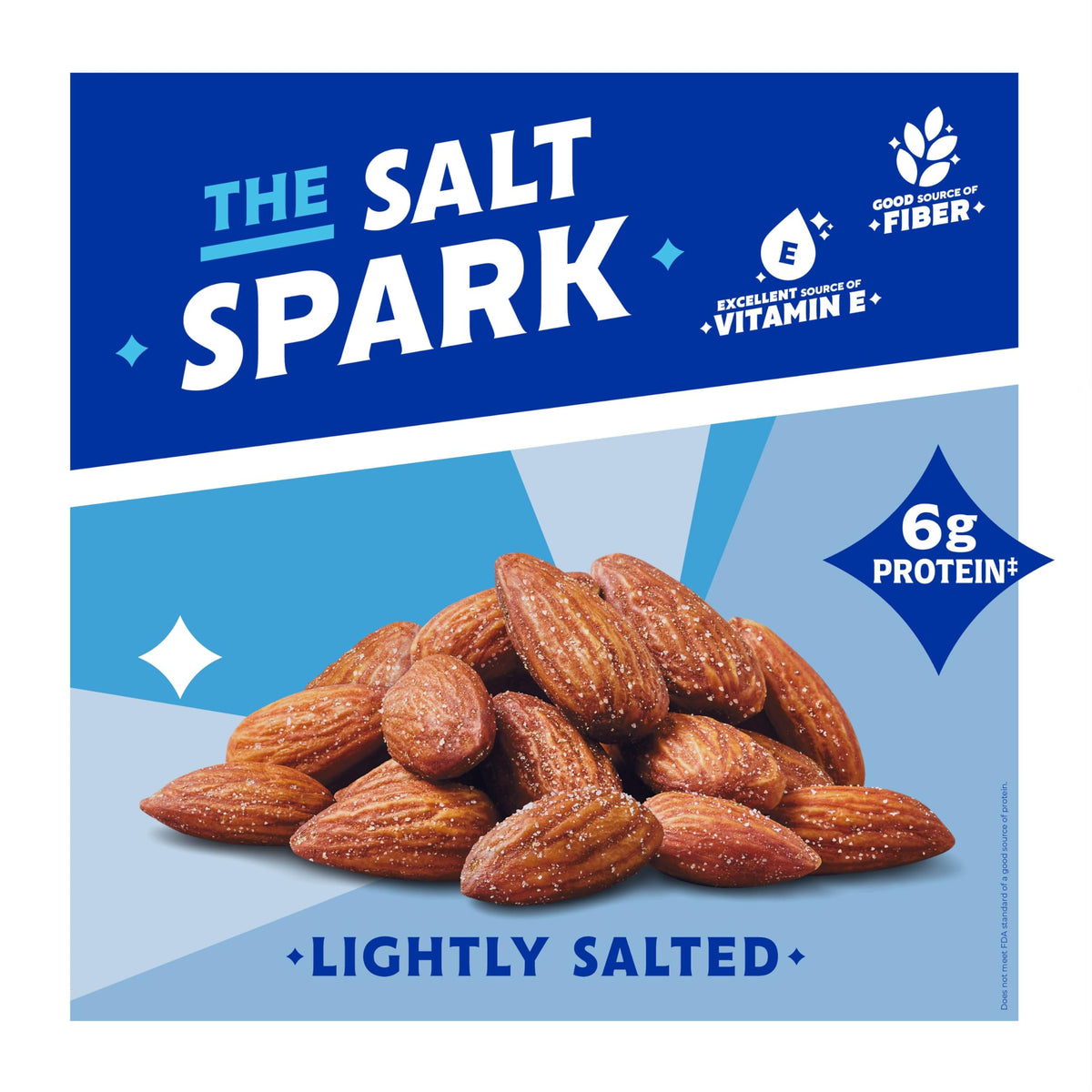 Blue Diamond Almonds, Low Sodium Lightly Salted Snack Nuts, Plant-Based Protein and Fiber Salty Snacks, Great for Holidays, Parties, Events, Lunch