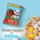 Russell Stover Easter Peanut Butter Milk Chocolate Easter Egg, 1.3 oz each