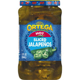 Ortega Peppers Sliced Pickled Jalapeno, 12 oz
