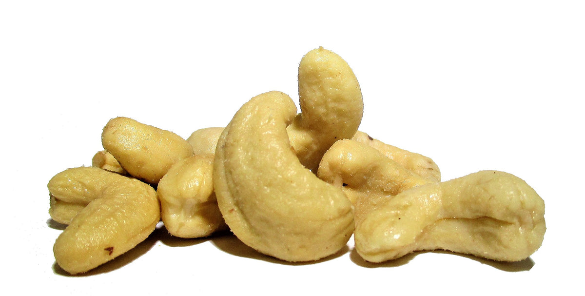 Roasted & Salted Cashews by It’s Delish - 5 LBS Bulk Bag - Roasted with Sea Salt - Kosher Long-lasting Jar - Energetic, Healthy Snack