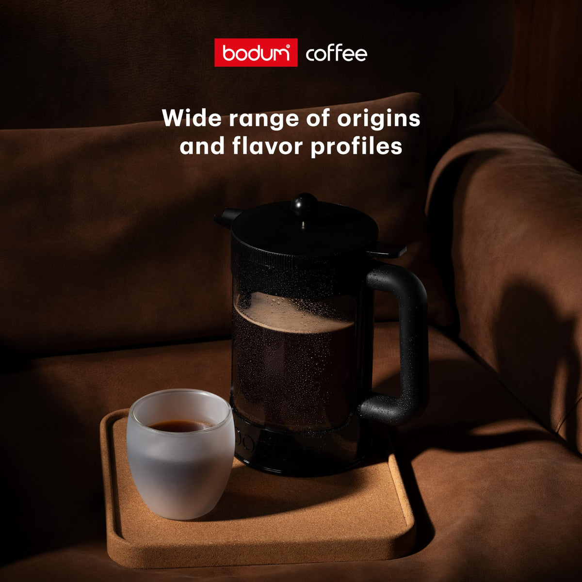 Bodum Roasting Bodum's Best Coffee, Whole Bean, 12oz (340g) - Roasted in Denmark