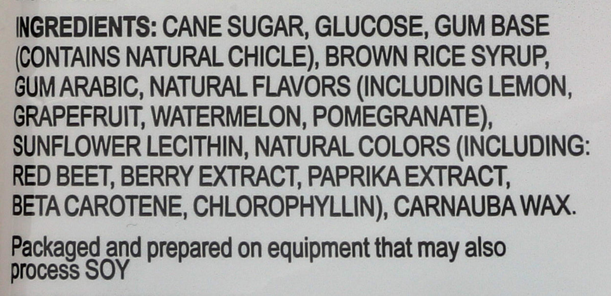 TREEHUGGER Fantastic Fruit Bubble Gum, 2 OZ
