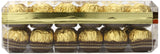 Ferrero Rocher Chocolate, Hazelnut, 48 Count