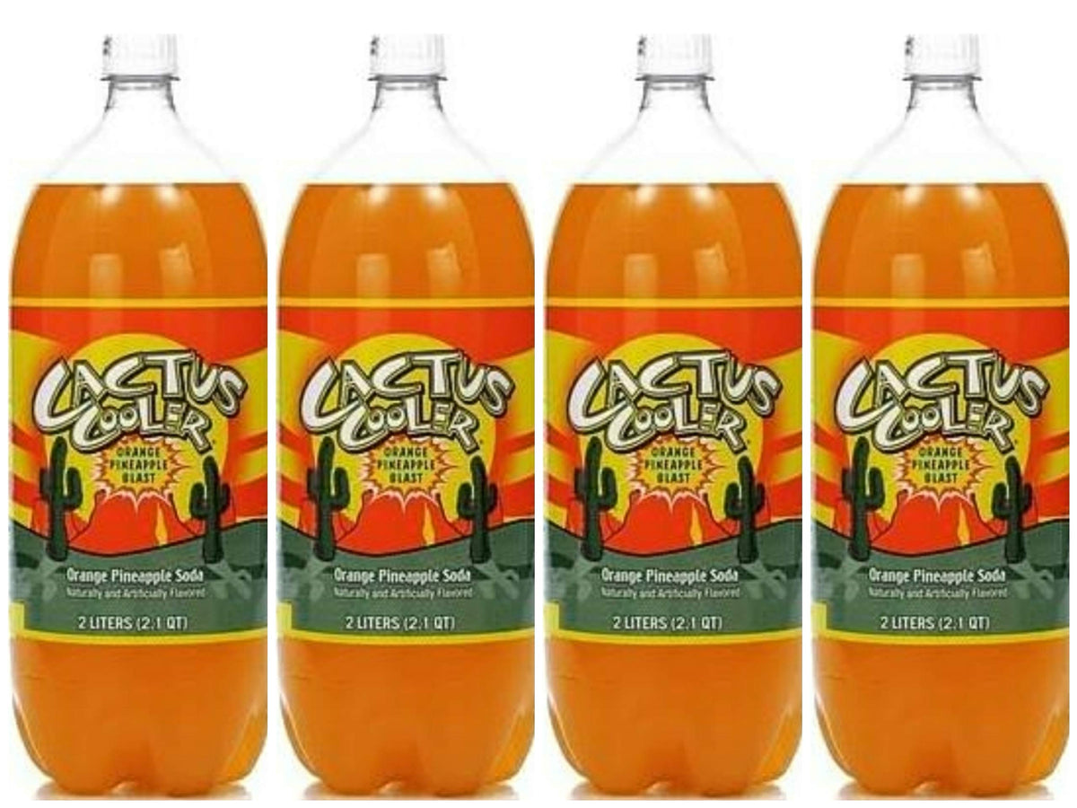 cactus cooler soda ,2 liter/4 pack