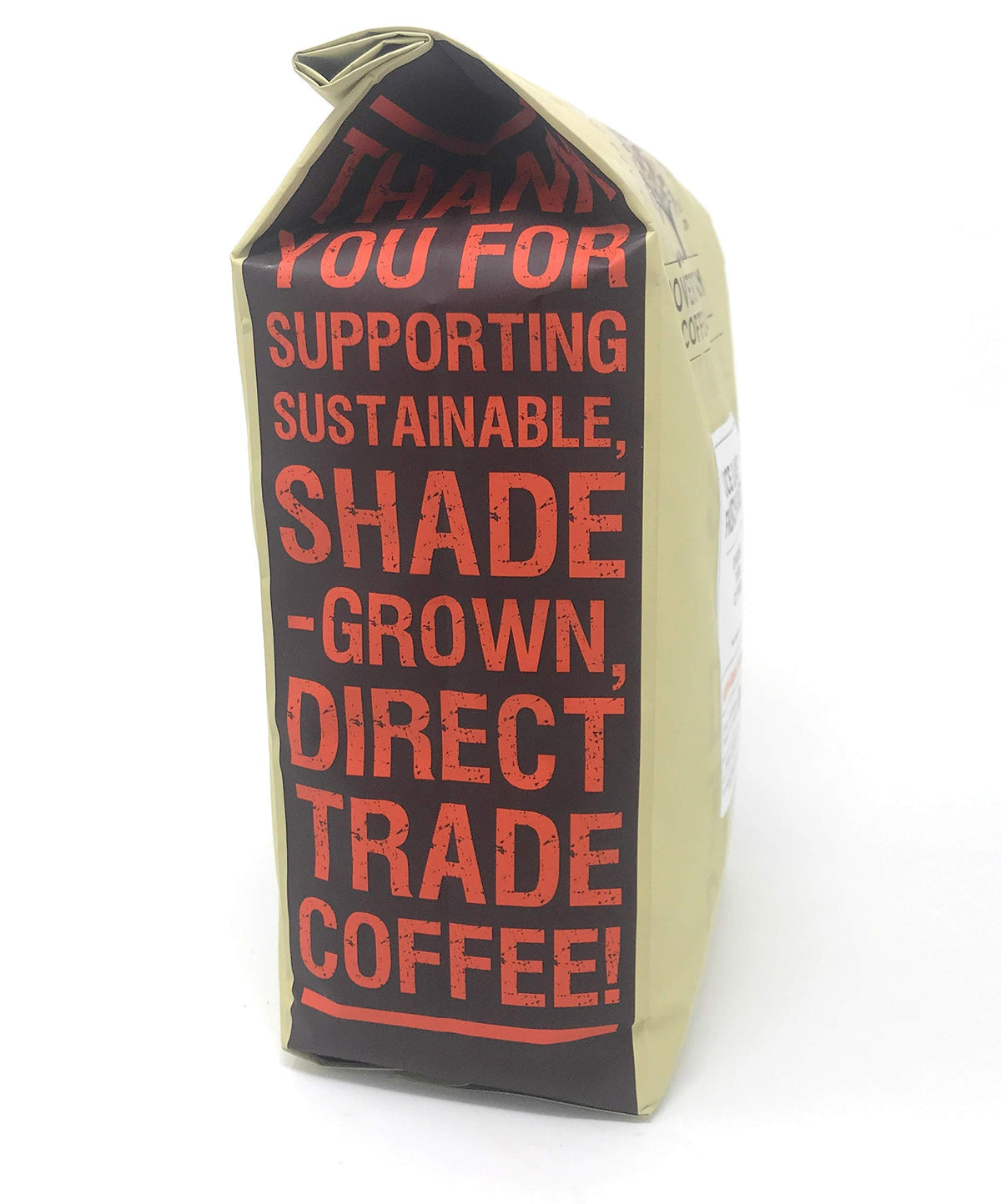 Alice Lake Organic Dark Roast Ground Coffee Beans - Freshly Roasted by Poverty Bay Coffee Company, 2lb Bag