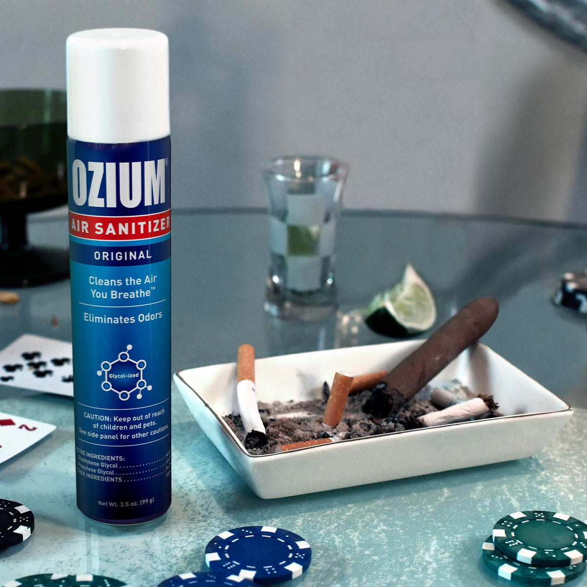 Ozium Air Sanitizer 3.5 oz Spray, Country Fresh (3)