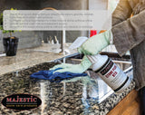 Majestic Stone Plus Value Kit : Marble, Granite, Natural Stone Cleaner
