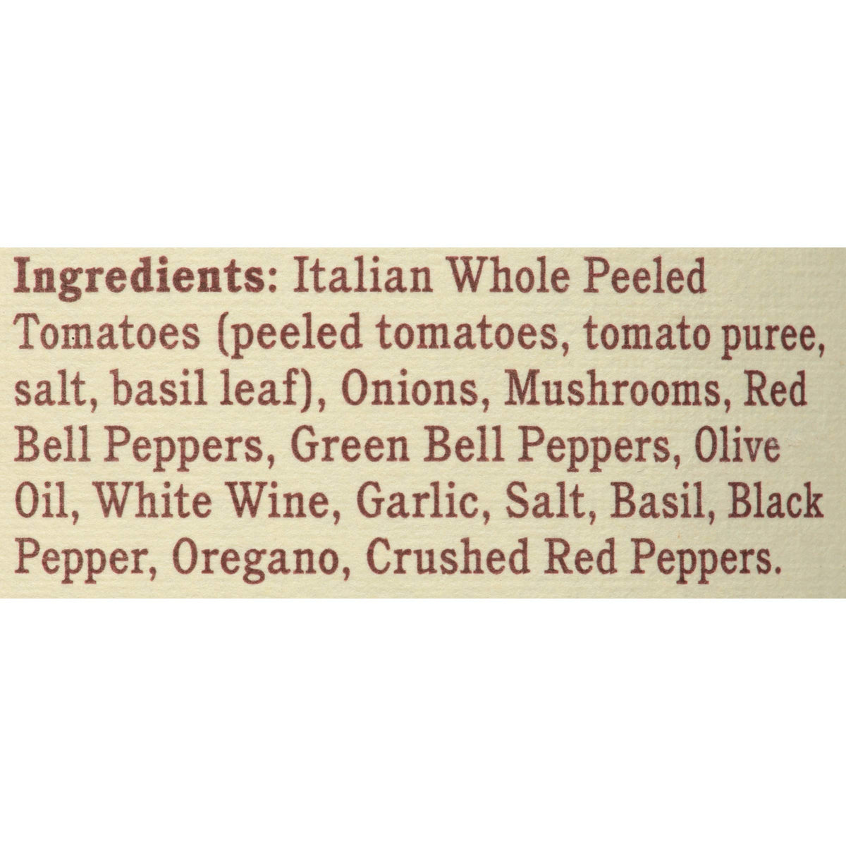 Raos Sauce Garden Vegtbl
