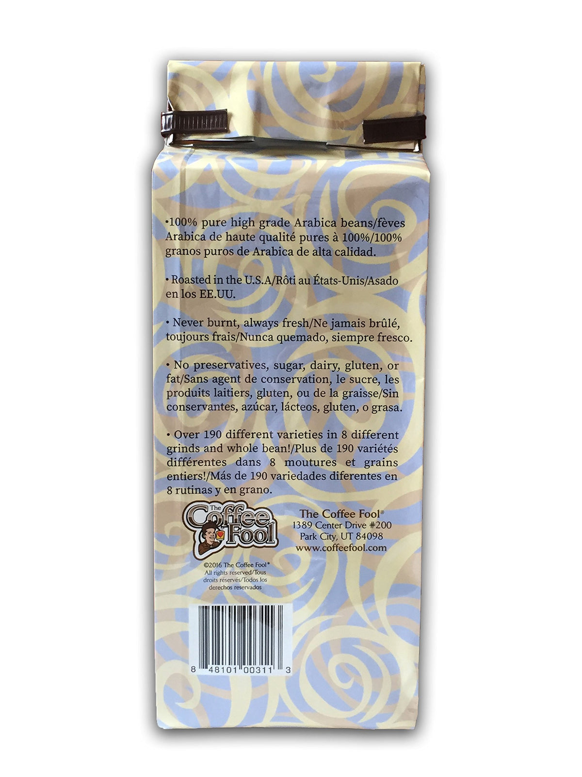 Coffee Fool's Decaf Pacific Espresso (Whole Bean)
