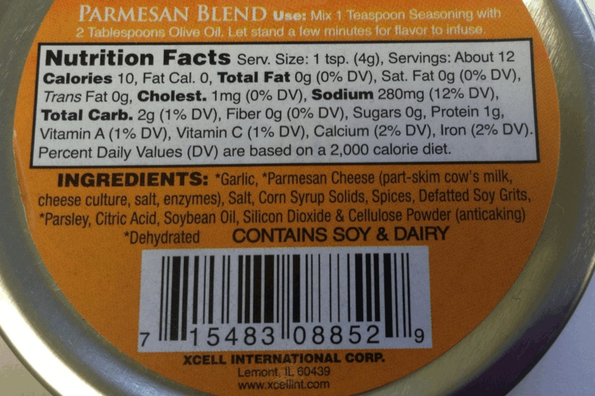 Dean Jacobs Parmesan Bread Dipping Tin - 1.75 oz