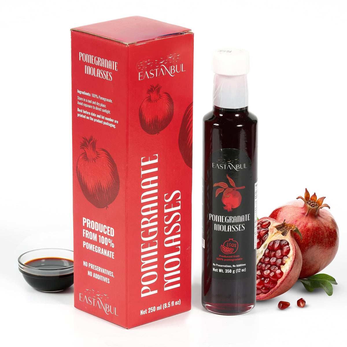 Eastanbul Pomegranate Molasses, No Added Sugar, Natural, 12.35oz