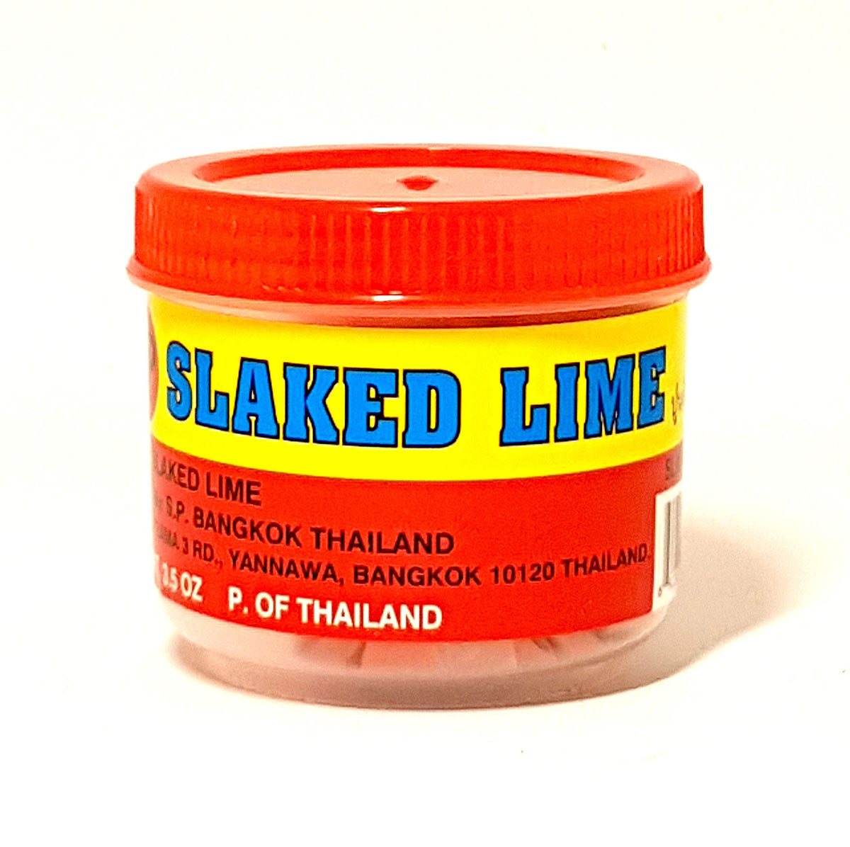 S.P. Slaked Lime Paste Limestone Paste 3.5 Oz. Pack of 2 (Red)