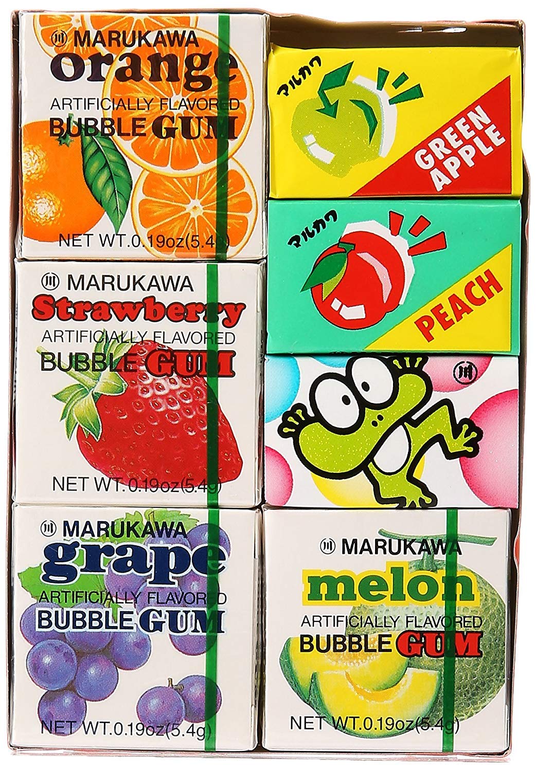 Marukawa 7 Pack Bubble Gum 1.29oz (30 Pack)