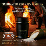 ONHWA 9X Roasted Bamboo Salt, Ultra-Fine Powder Korean Bamboo Salt for Seasoning, Mixing, and Quick Dissolving, 1.06 oz (30g)