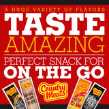 Country Meats, Meat Sticks, 0 Trans Fat, USDA Certified, Good Source of Protein, Carb Conscious Snack (9 Meat Sticks, Variety Pack)