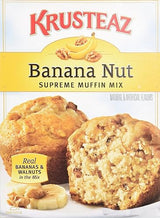 Krusteaz, Banana Nut Muffin Mix, 15.4 oz Box (Pack 3)