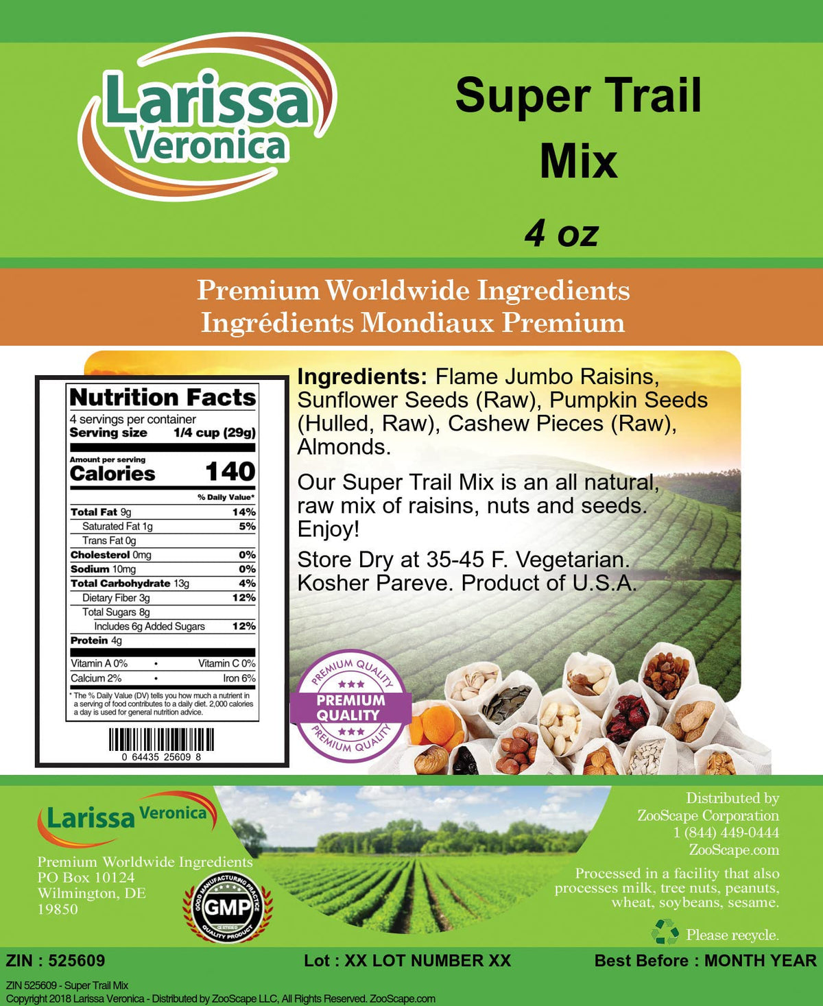 Super Trail Mix (4 oz, ZIN: 525609)