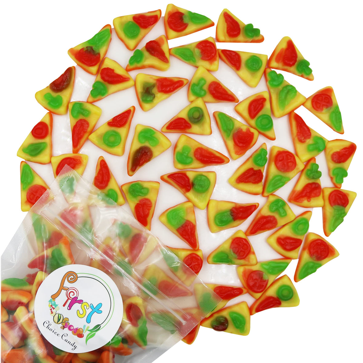 FirstChoiceCandy Gummy Pizza Slices (2LB)