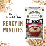 McCann's Instant Irish Oatmeal, Regular, 12 Packets