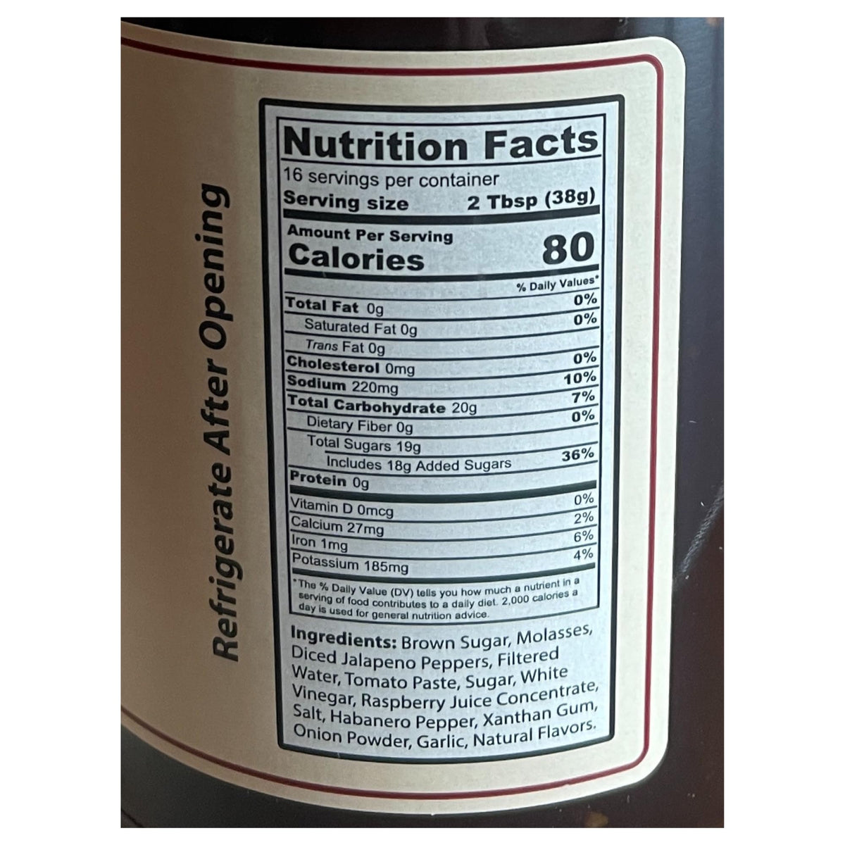 Bartolini's Raspberry Habanero BBQ Sauce 16 oz Bottle - Sweet & Spicy - Gourmet Barbecue Sauce - Gluten Free - Vegan (2)
