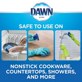 Dawn Ultra Scrubber Sponges Non-Scratch Double-Sided Kitchen Dish Cleaners, 12-Pack, Blue