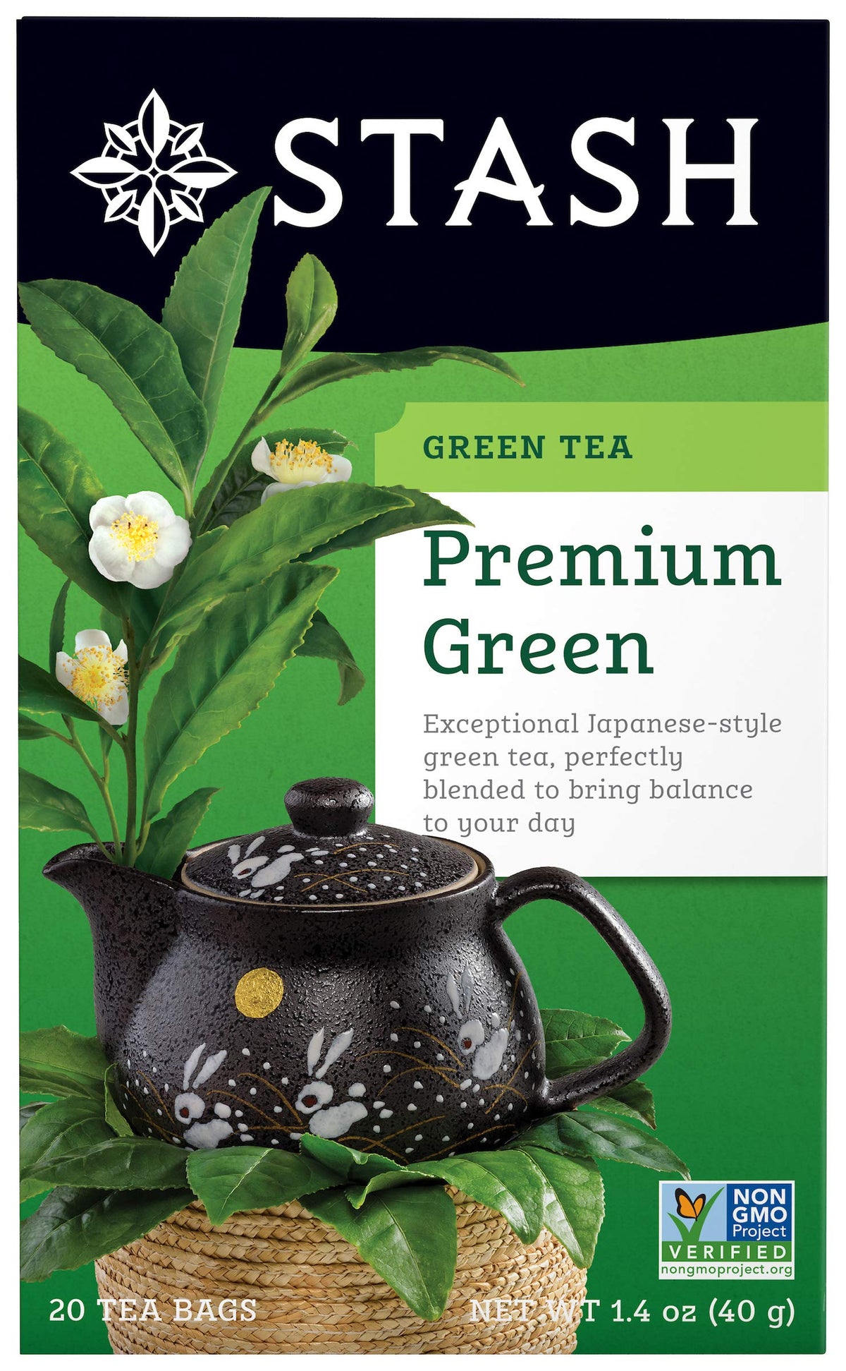 Stash Premium Green Tea, 20 ct