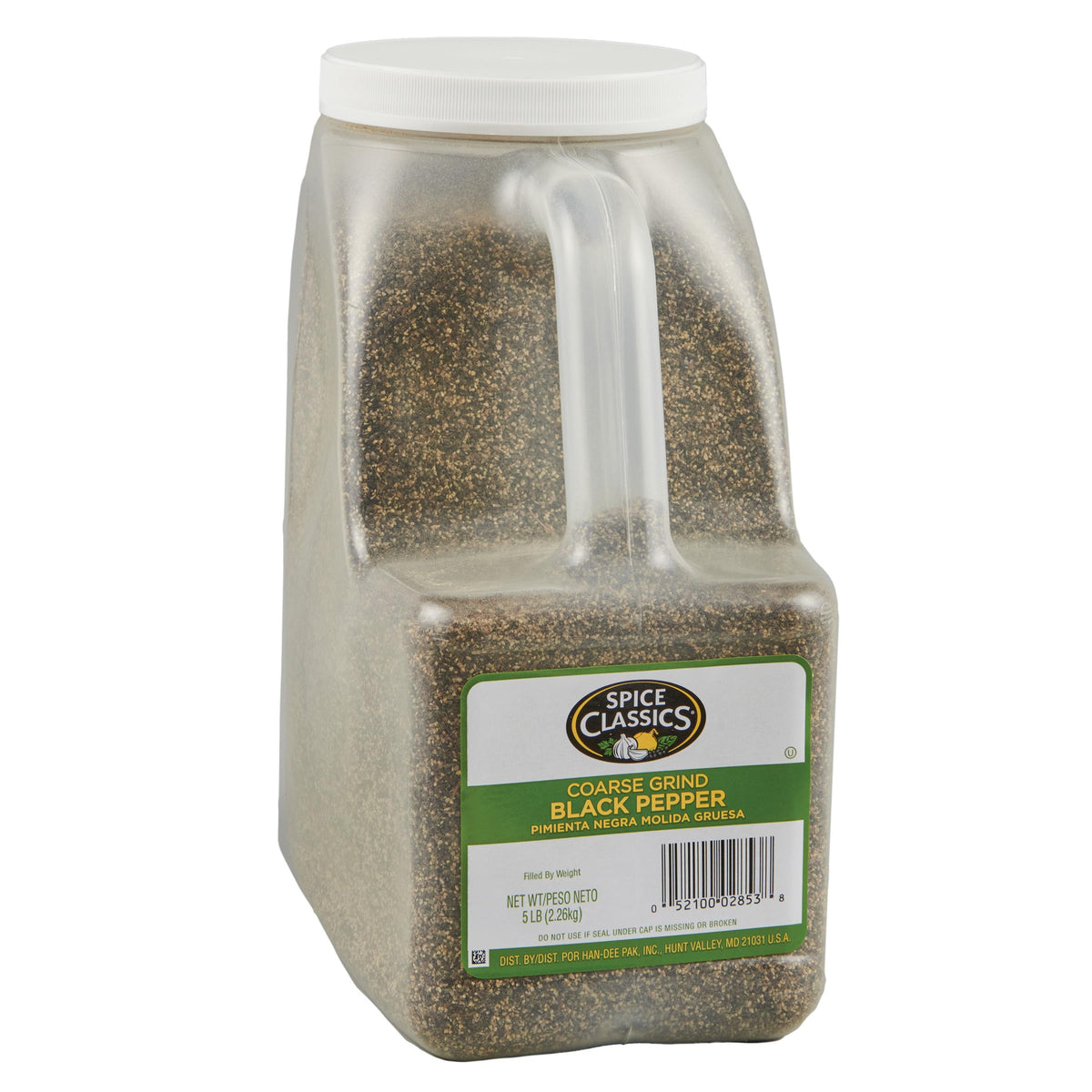 Spice Classics Coarse Grind Black Pepper, 5 lbs