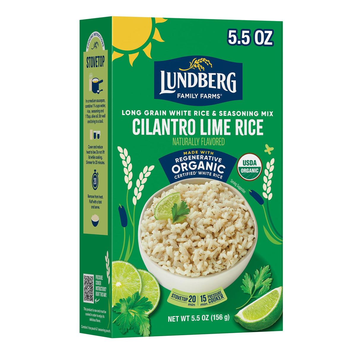 Lundberg Cilantro Lime White Rice 5.5 OZ