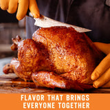 Kosmos Q Ultimate Turkey Brine Kit With Brine and Brining Bag, Dirty Bird Rub, Cherry Apple Habanero BBQ Glaze, Gravy and Stuffing Bags, & Recipe