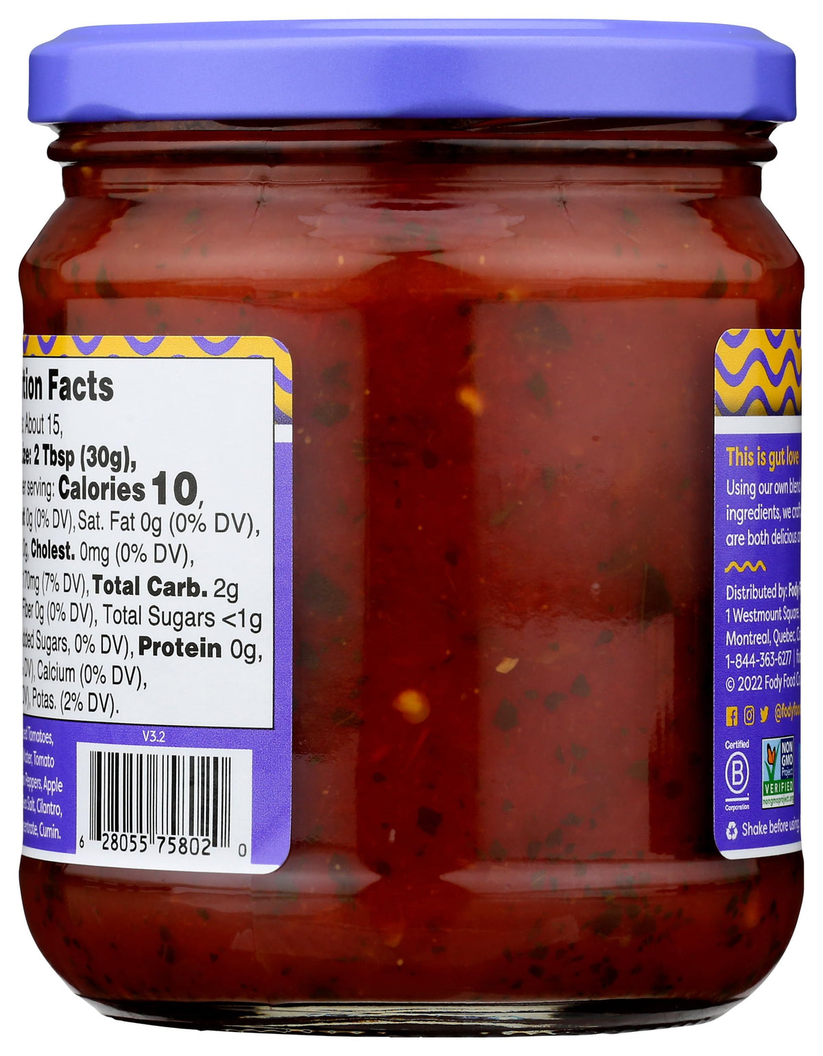 Fody Food Company Mild Salsa, 16 OZ
