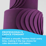 Satin Ice Fondant for Cake Decorating, Black (4.4 Ounce)