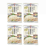 Toa Shirakiku Noodle 4-PACK Variety Set, 25.39 Oz Each - Maruudon, Zaruudon, Somen, Soba (Zaruudon (4-Pack))