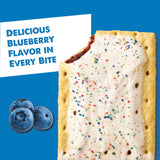 Pop-Tarts Toaster Pastries, Breakfast Foods, Kids Snacks, Frosted Blueberry (8 Pop-Tarts)