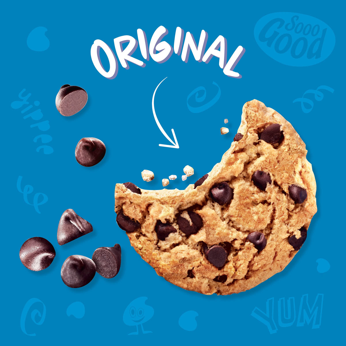 CHIPS AHOY! Original Chocolate Chip Cookies & Chewy Cookies Variety Pack, Family Size, 3 Packs